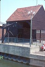 Wey navigation, Guildford wharf, crane