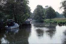 Junction of River Wey and Wey and Arun canal, near Guildford