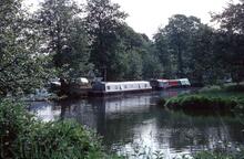 Junction of Wey with Wey and Arun canal, near Guildford