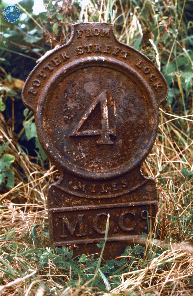 Monmouthshire Canal, 4 mile milepost