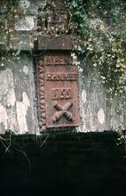 Castle Malgwyn,  Pembroke, bridge plaque
