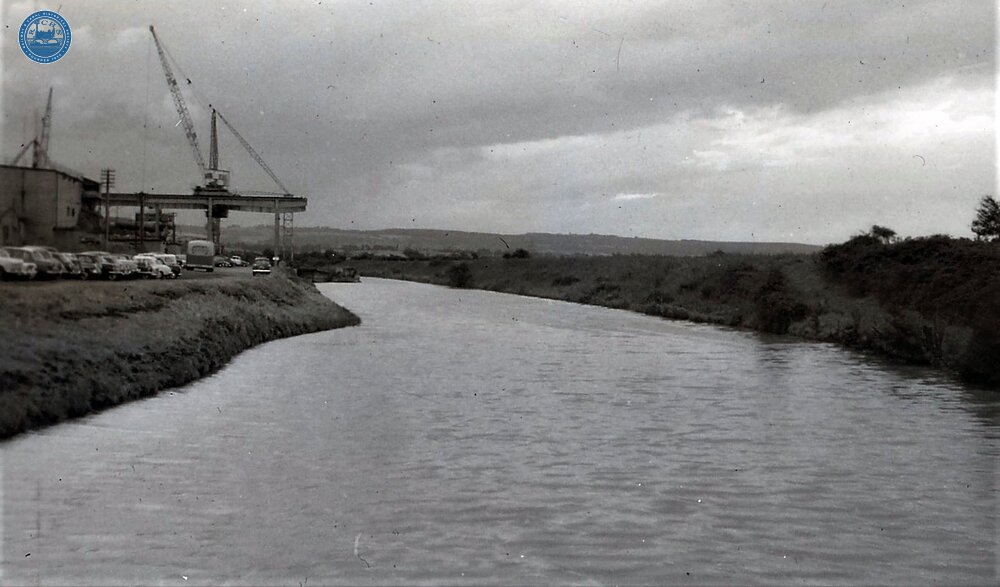 Lydney Canal: Timber wharf