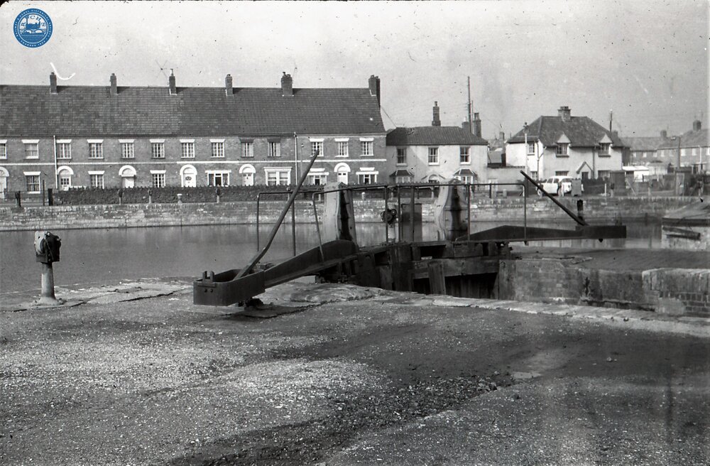 Bridgwater Dock - barge lock and tidal basin 