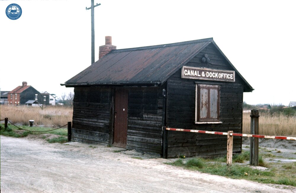 Bridgwater - canal and dock office (1976)