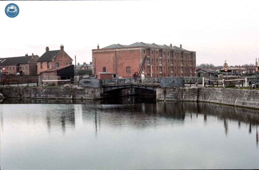 Bridgwater Dock - tidal basin (1976)