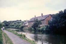 Old Steam Laundry, Bude, looking south. 24 August 1989