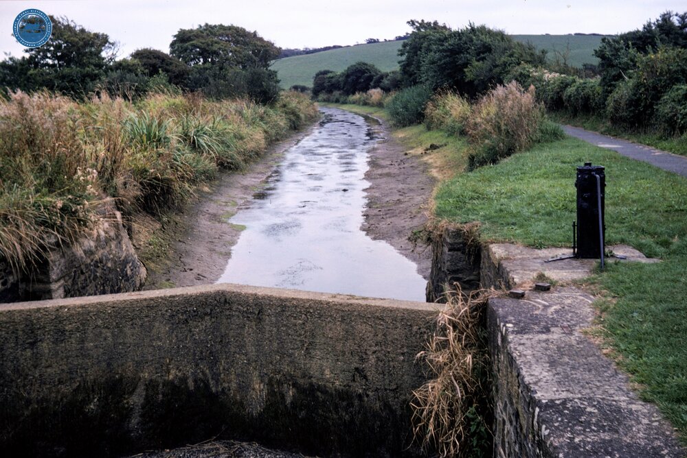  Roddsbridge Lock looking south 24 August 1989