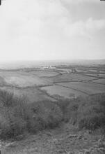 Looking down Hobacott Inclined Plane. April 1954