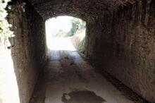 Inside the Overbridge on Werrington Incline Plane. 1973