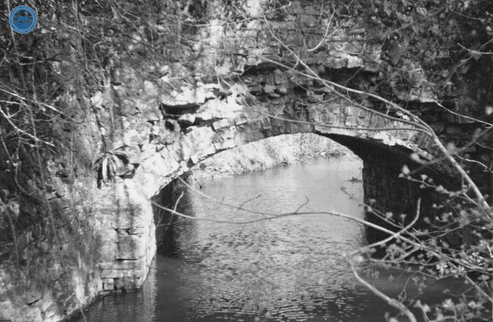 Aqueduct over River Tala. April 1954