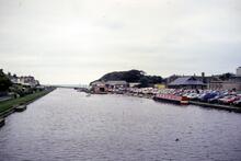 Bude, Lower Basin, looking northwest. 24 August 1989