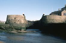 Entrance to Sea Lock. 21/04/1987