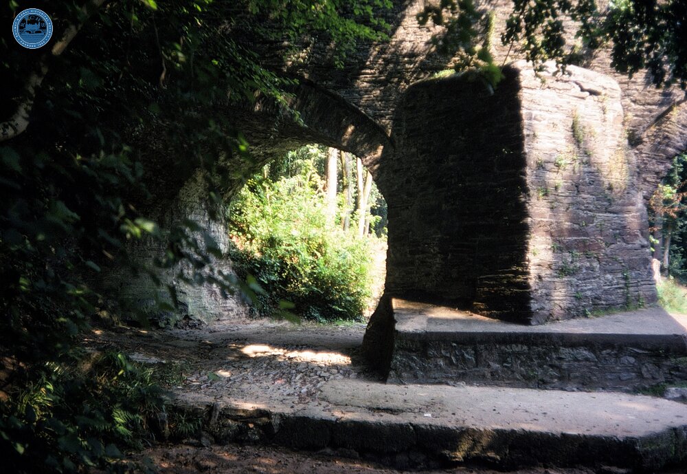 Looking West to Plym Bridge. 1978