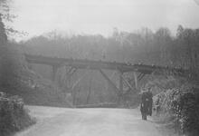 Wooden over bridge. 1961