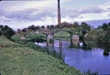 River Tone Aqueduct at Creech St Michael. 12/09/72