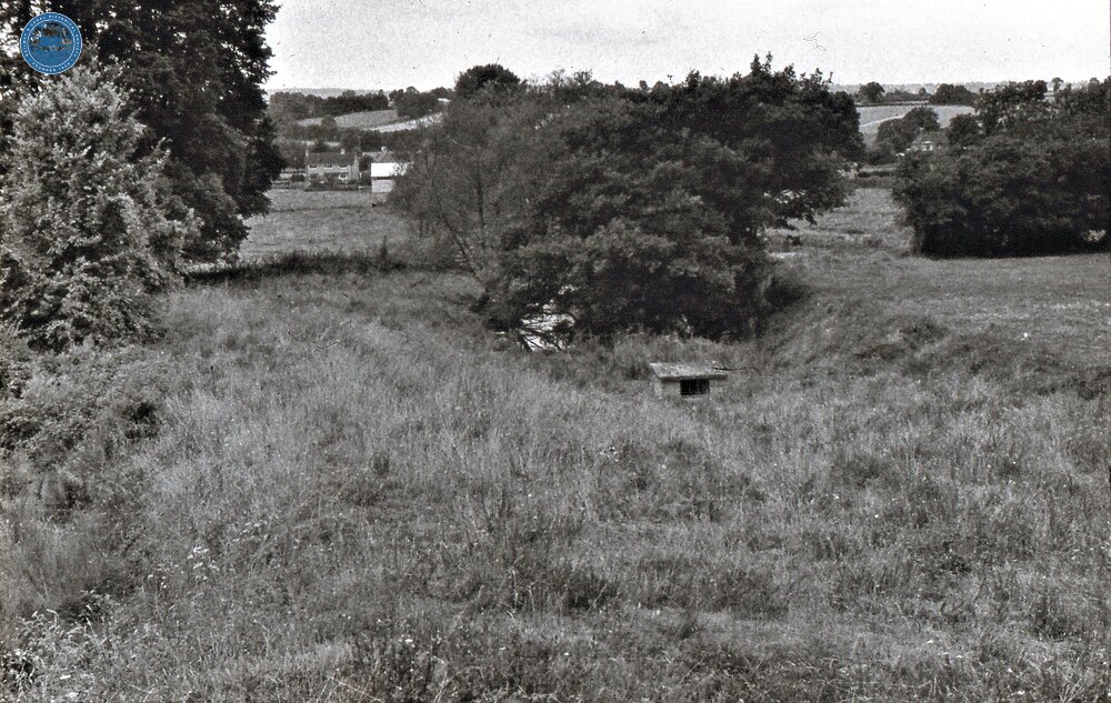 Looking north down Wrantage Incline  12/09/72