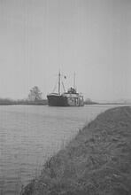 Oil tanker coming from Turf. March 1958