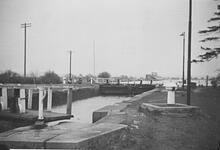Turf Lock, looking towards Exeter, March 1958