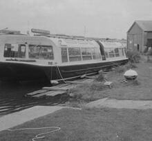 MV 'Water Mongoose' in Turf Lock. July 1983