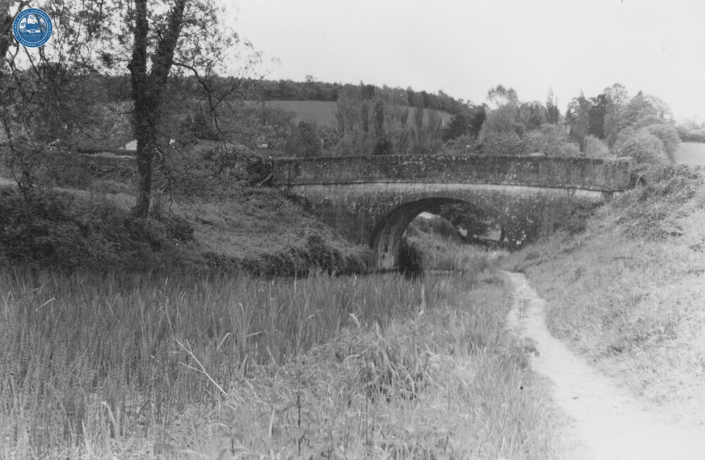Tidcombe Bridge, near Tiverton. Ca 1951