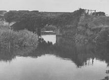River Tone Aqueduct near Nynehead. ca1930