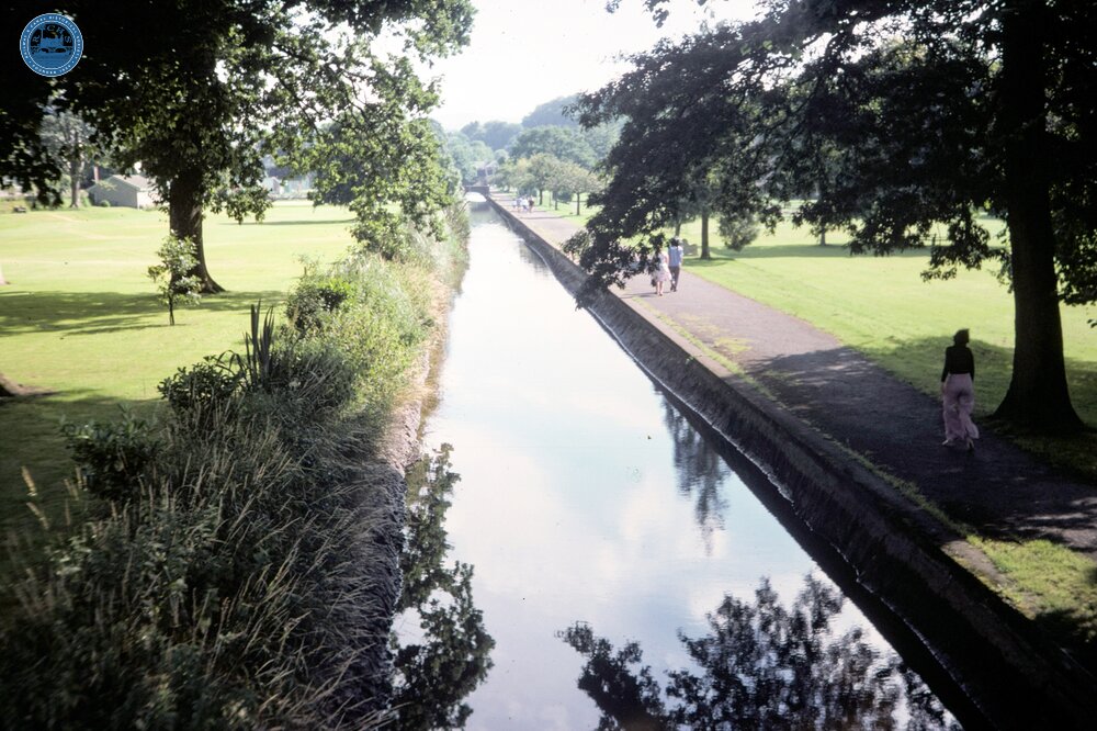Section in Tavistock park. August 1977
