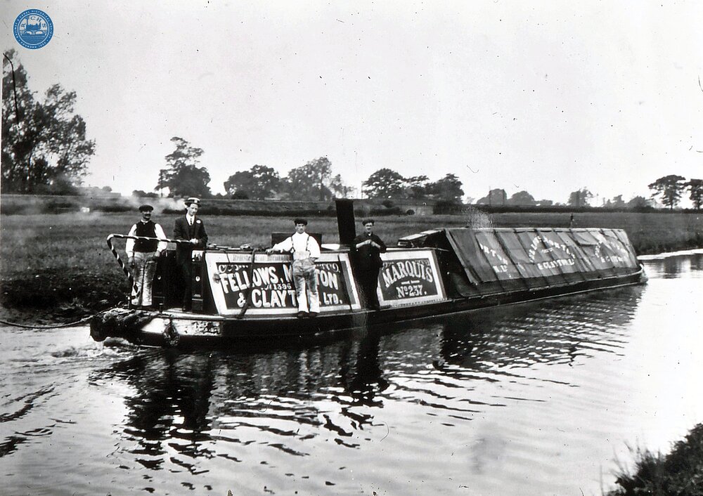 Fellows, Morton & Clayton steamer Marquis No 237 (From Steam on Canals Sub-Collection) 