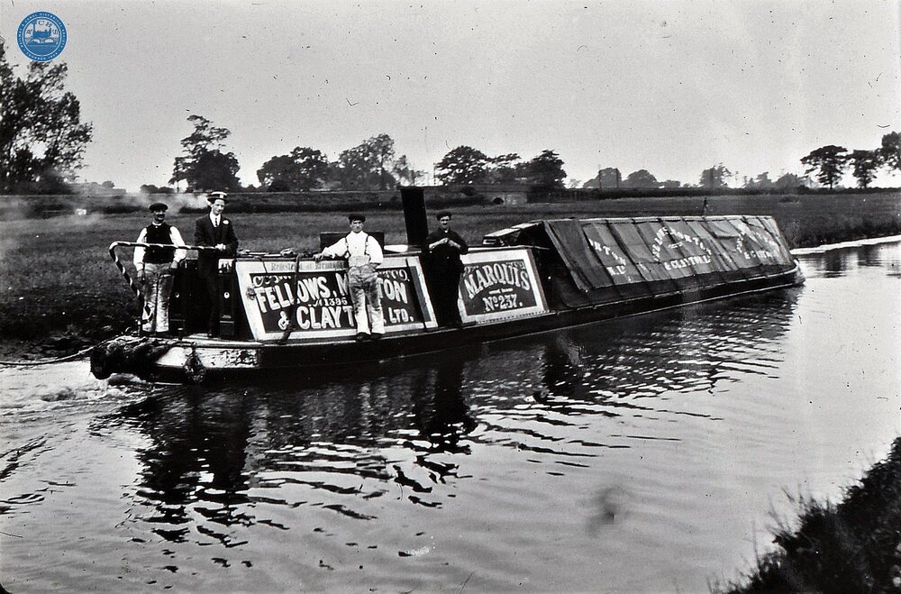 Fellows, Morton & Clayton steamer Marquis No 237 (From Steam on Canals Sub-Collection) 