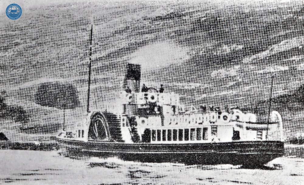 Paddle Steamer on canal