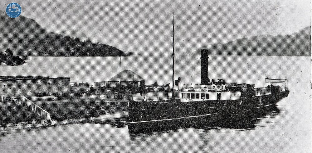 Paddle Steamer at pier