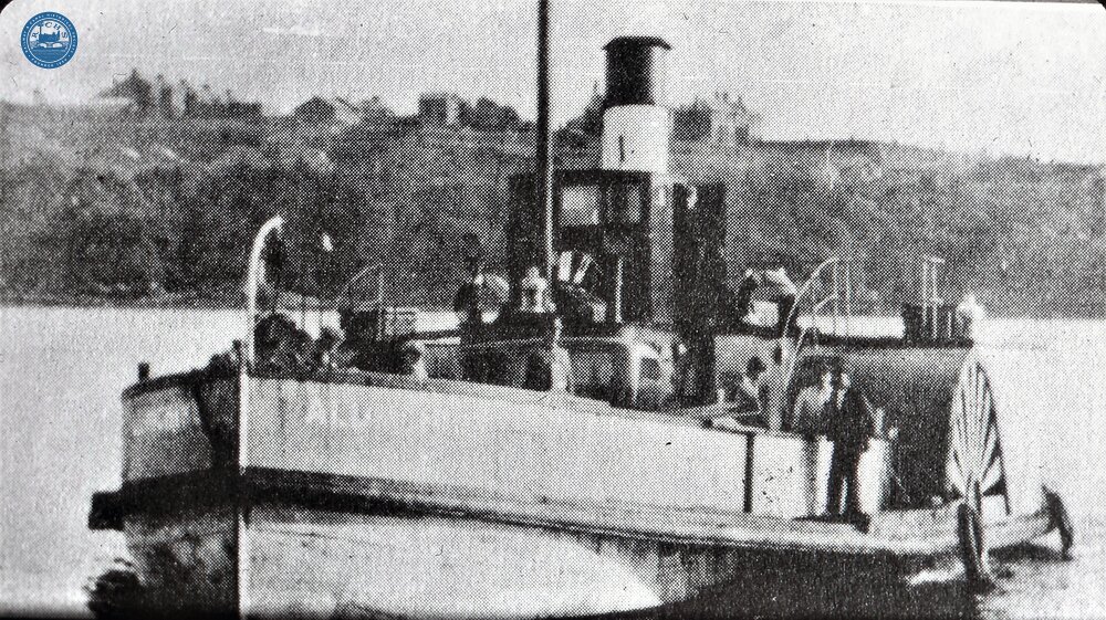 Car and passenger Ferry Pembroke dock-Neyland PS Alumshine built 1923 by Abdela & Mitchell at Queensferry