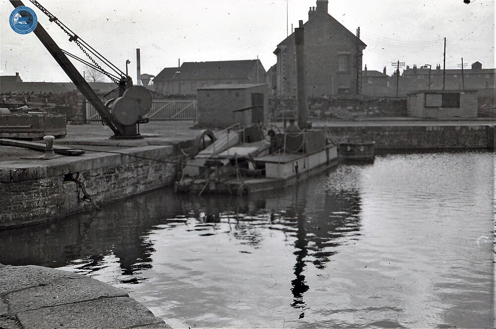 Brunel’s steam dredger in Bridgwater Docks