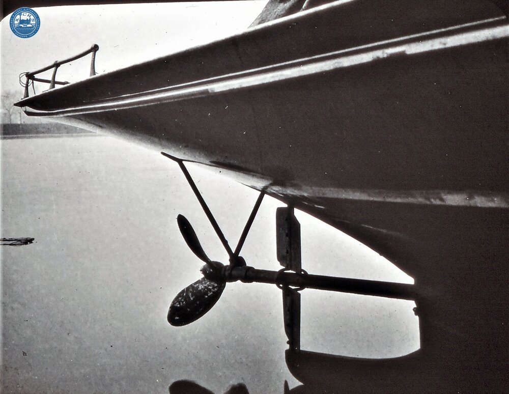 Grand Junction Canal Co's launch Swift's propeller