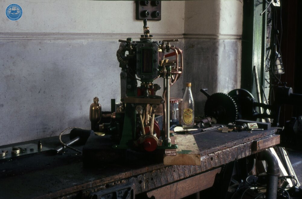 Model steam engine (Simpson?)
