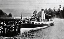 Countess of Bredalbane, Ford Pier, Loch Awe. 1933