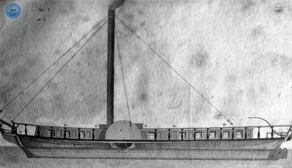 Vessel E  River Clyde. 1814