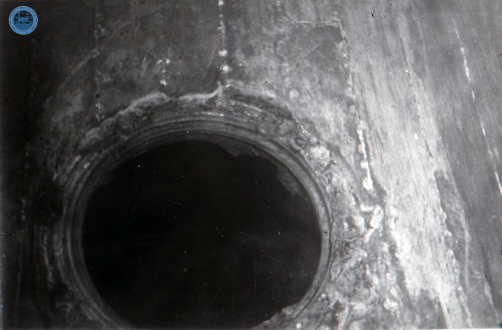 Loch Rannoch  -Gitana (wreck)- coal hole. 1970s