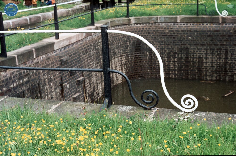 Caldon Canal, Hazelhurst Locks, May 1975