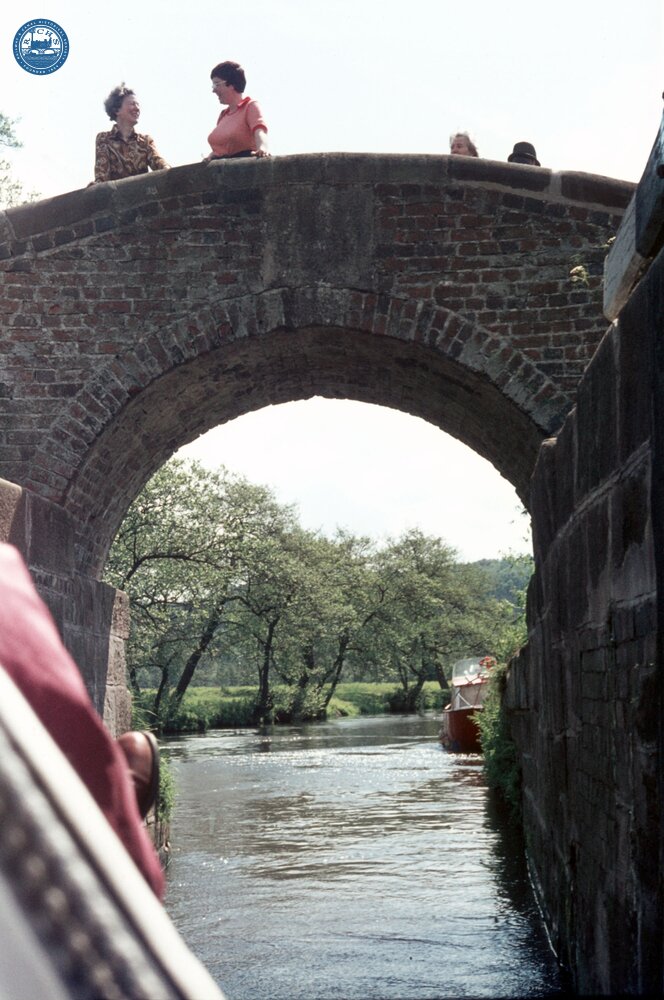 Caldon Canal. Oakmeadowford Lock 16, May 1975