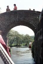 Caldon Canal. Oakmeadowford Lock 16, May 1975