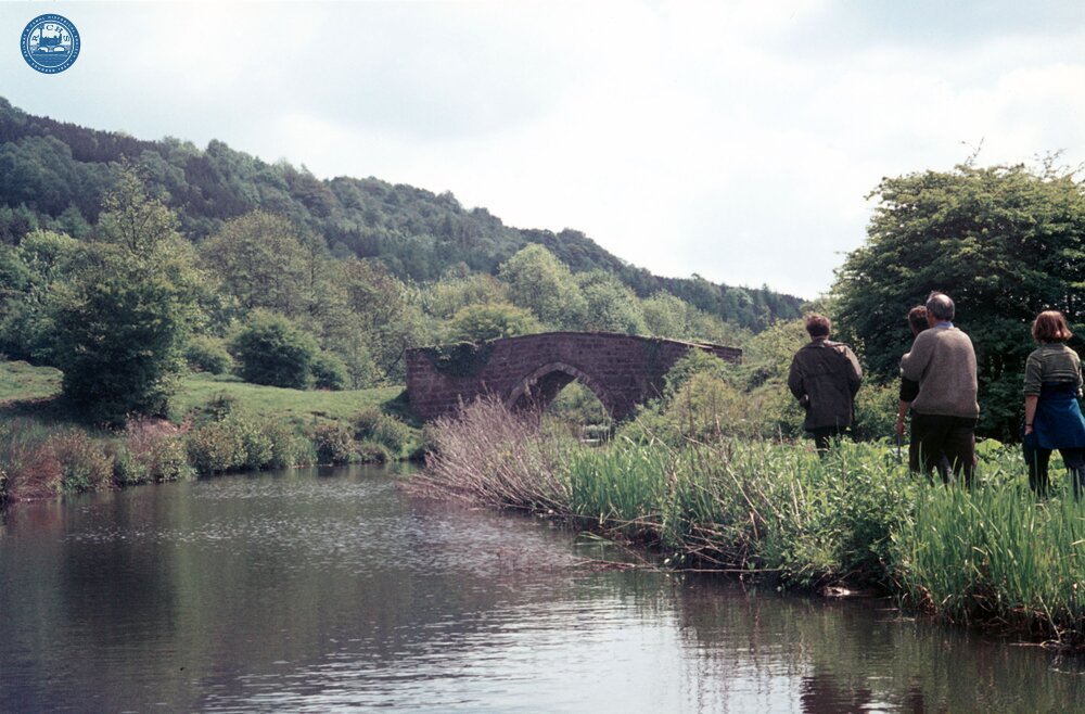 Caldon Canal. Cherry Eye Bridge, May 1975