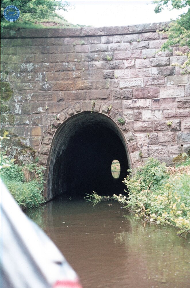 Caldon Canal - Leek Tunnel north end, May 1975