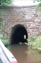 Caldon Canal - Leek Tunnel north end, May 1975