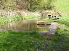 Feeder at Rudyard Lake, Caldon Canal, 22 Apr 2016
