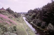 Hall Green Stop Lock, Trent & Mersey Hall Green Branch, Aug 1966