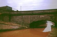Pool Lock Aqueduct, Kidsgrove, Trent & Mersey Canal, Apr 1965