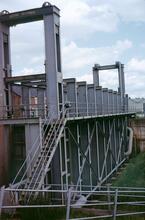Thurlwood Steel Lock, Trent & Mersey Canal, Aug 1965
