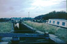 Lawton flight,  Trent & Mersey Canal, Aug 1966