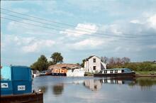 Swarkestone Junction between the Trent and Mersey and Derby Canals, May 1979