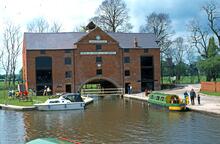 Trent and Mersey Canal, Shardlow Warehouse. May 1979